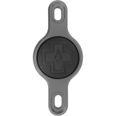 Supporto AirTag grigio di Muc-Off - Accessorio bici Supporto AirTag grigio di Muc-Off - Accessorio bici
