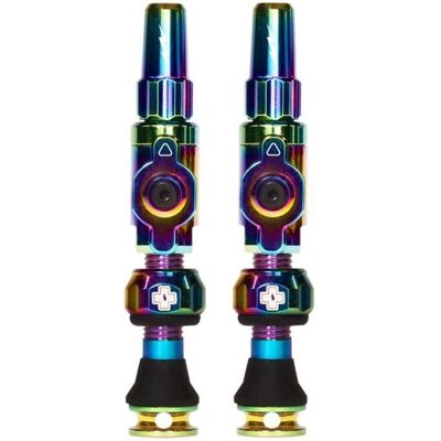 Muc-Off Big Bore Lite Tubeless Ventiler - Iridescent / 30mm Ventil - Tubeless Ventil Muc-Off Big Bore Lite Tubeless Ventiler - Iridescent / 30mm Ventil - Tubeless Ventil