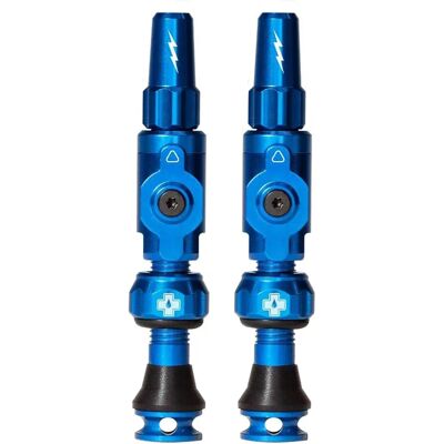 Muc-Off Big Bore Lite Bezdušové Ventily - Modrá - Bezdušové Ventily Muc-Off Big Bore Lite Bezdušové Ventily - Modrá - Bezdušové Ventily