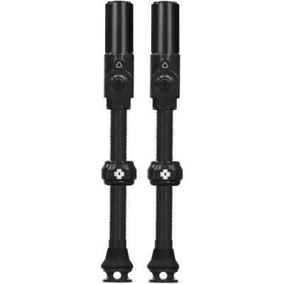 Muc-Off Big Bore Hybrid Tubeless Ventil - Sort 60 mm Muc-Off Big Bore Hybrid Tubeless Ventil - Sort 60 mm