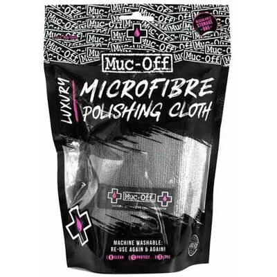 Muc-Off Microfibre Cloth - Grey - Cleaning Product Muc-Off Microfibre Cloth - Grey - Cleaning Product
