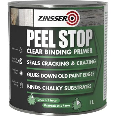 Zinsser PSP1L Peel Stop Clear Binding Primer - Primer Paint Zinsser PSP1L Peel Stop Clear Binding Primer - Primer Paint