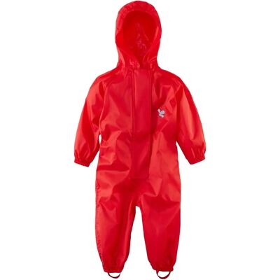 Muddy Puddles Roter 12-18m Wasserdichter All-In-One - Puddlesuit Muddy Puddles Roter 12-18m Wasserdichter All-In-One - Puddlesuit
