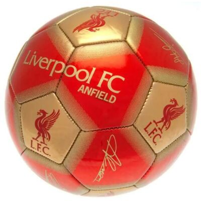 Football signature du Liverpool FC - Football - Publicité Football signature du Liverpool FC - Football - Publicité