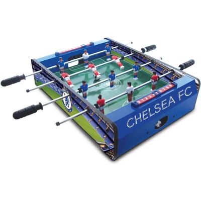 Chelsea FC 20 inch Football Table Game - Sturdy, Realistic Stadium Design Chelsea FC 20 inch Football Table Game - Sturdy, Realistic Stadium Design