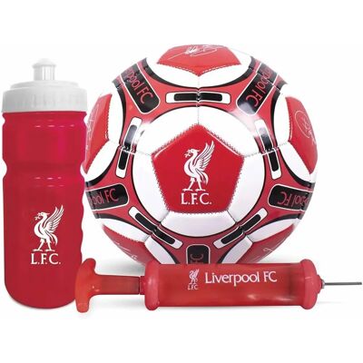 Liverpool FC Modell Signatur-Fußball Pumpen-Set - Rot Liverpool FC Modell Signatur-Fußball Pumpen-Set - Rot