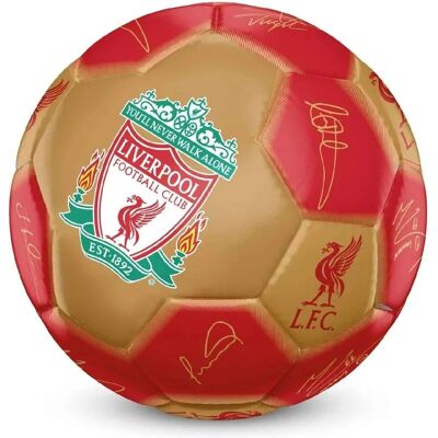 Liverpool FC Liverpool Signature Ball Size 5 Red Gold - Football Liverpool FC Liverpool Signature Ball Size 5 Red Gold - Football