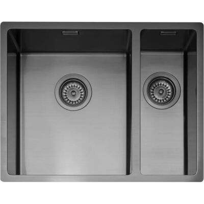 Caple Mode 3415 RH Undermount sink Copper - Rectangular Stainless steel - 1.5 bowl Caple Mode 3415 RH Undermount sink Copper - Rectangular Stainless steel - 1.5 bowl