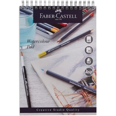 Faber-Castell Creative Studio Akvarellblock - A5 Faber-Castell Creative Studio Akvarellblock - A5