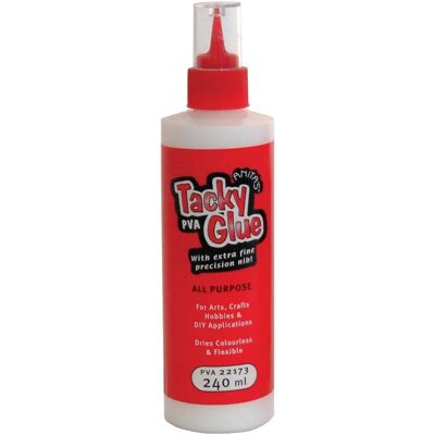 Anita's Tacky PVA Glue 240ml - Precision Nib - Crafting Anita's Tacky PVA Glue 240ml - Precision Nib - Crafting