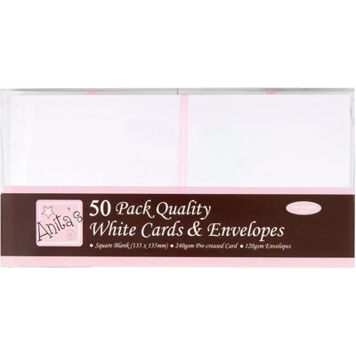 Le carte quadrate di Anita con buste - Carte e buste Le carte quadrate di Anita con buste - Carte e buste