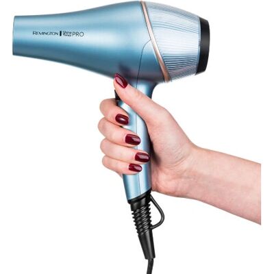 Asciugacapelli Remington AC9300 - Ionico, 2200W, Blu Asciugacapelli Remington AC9300 - Ionico, 2200W, Blu