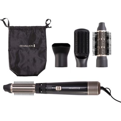 Remington Black Hair Dryer & Styler 1000W - Volume & Curl Attachments Remington Black Hair Dryer & Styler 1000W - Volume & Curl Attachments