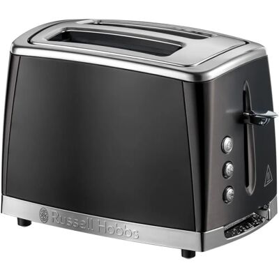 Russell Hobbs 26150 2-Slice Toaster - Matte Black - Toaster Russell Hobbs 26150 2-Slice Toaster - Matte Black - Toaster