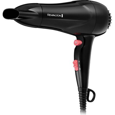 Asciugacapelli Remington D2000 - Ceramica, 1900W, Nero Asciugacapelli Remington D2000 - Ceramica, 1900W, Nero
