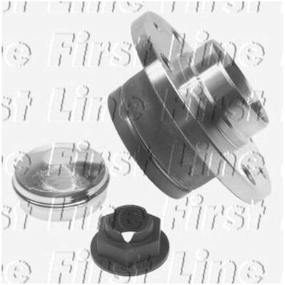 Vauxhall Opel Corsa D E Adam Rear Wheel Bearing Kit - Fbk1167 Vauxhall Opel Corsa D E Adam Rear Wheel Bearing Kit - Fbk1167