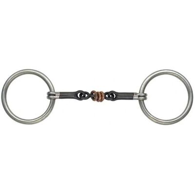 Shires Sweet Iron Kupfer Roller Zügel - Größe 5 - Pferdezubehör Shires Sweet Iron Kupfer Roller Zügel - Größe 5 - Pferdezubehör