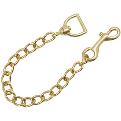 Shires Lead Rein Chain Messing - 60cm Shires Lead Rein Chain Messing - 60cm