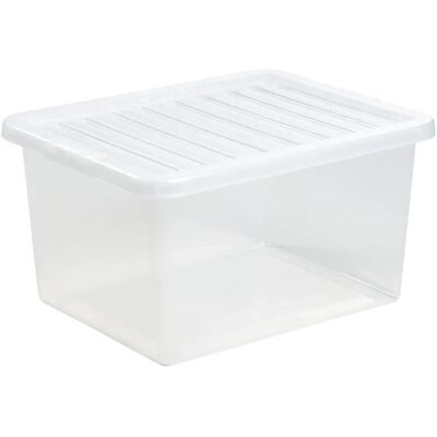 ASAB 35L Storage Box - Stackable Clear Containers ASAB 35L Storage Box - Stackable Clear Containers