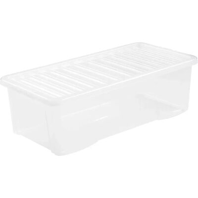 Wham Storage Box Crystal 62L White - Storage Box Wham Storage Box Crystal 62L White - Storage Box