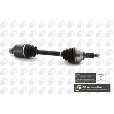 BGA DS2357R Drive Shaft - Drive Shaft BGA DS2357R Drive Shaft - Drive Shaft