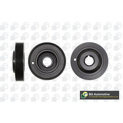 Bga Dp4101 Crankshaft Pulley - Engine Side Diameter 127mm Bga Dp4101 Crankshaft Pulley - Engine Side Diameter 127mm