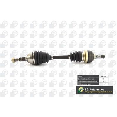 BGA DS9515L - Antriebswelle für Opel Zafira B, Astra H BGA DS9515L - Antriebswelle für Opel Zafira B, Astra H