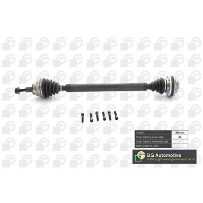 BGA DS9631R Aandrijfas - VW Caddy 3 BGA DS9631R Aandrijfas - VW Caddy 3