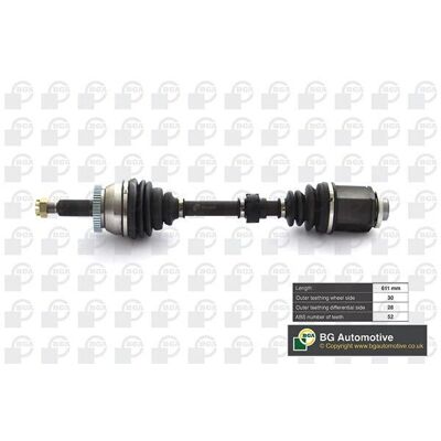 BGA - DS2707R - Rechts vorne Antriebswelle - driveshaft BGA - DS2707R - Rechts vorne Antriebswelle - driveshaft