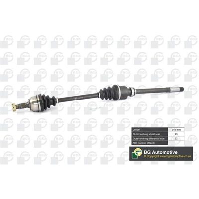 BGA DS6724RA Forakselaksel - For Peugeot og Citroën BGA DS6724RA Forakselaksel - For Peugeot og Citroën