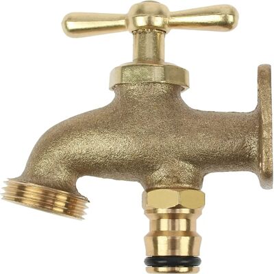 Darlac Brass Take Anywhere Outdoor Tap Garden Watering Irrigation Hose End Darlac Brass Take Anywhere Outdoor Tap Garden Watering Irrigation Hose End