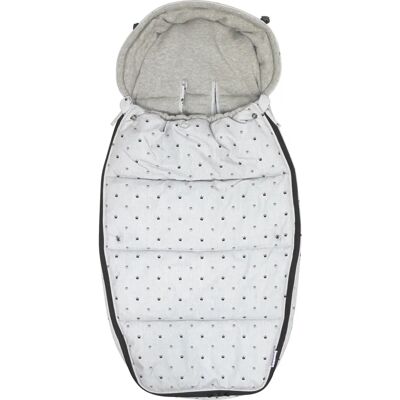 SARO Saco Silla De Paseo Dooky Coronas Gris - Sac pour poussette SARO Saco Silla De Paseo Dooky Coronas Gris - Sac pour poussette