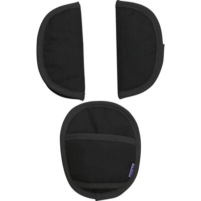 Almofadas universais para assentos de carro - Preto - Acessórios Almofadas universais para assentos de carro - Preto - Acessórios