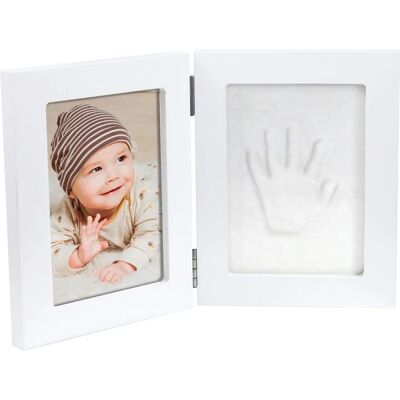 Happy Hands Valkoinen Lapsen Jälki Setti - Muisto Happy Hands Valkoinen Lapsen Jälki Setti - Muisto