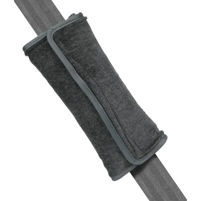 Dooky Mikrofaser-Sicherheitsgurtkissen - Dunkelgrau - Universell Passform - Komfort-Reiseaccessoire Dooky Mikrofaser-Sicherheitsgurtkissen - Dunkelgrau - Universell Passform - Komfort-Reiseaccessoire