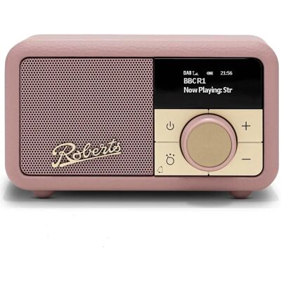 Roberts Revival Petite 2 DAB DAB+ Bluetooth Digital Radio - Dusky Pink Roberts Revival Petite 2 DAB DAB+ Bluetooth Digital Radio - Dusky Pink