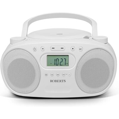 Roberts Zoombox FM White Roberts Zoombox FM White