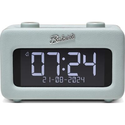 Roberts Revival Rest DAB+ Bluetooth Alarm Clock Radio - Duck Egg Roberts Revival Rest DAB+ Bluetooth Alarm Clock Radio - Duck Egg