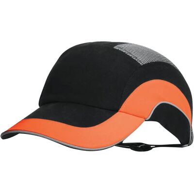 Casque de sécurité JSP - Noir/Orange Fluo Casque de sécurité JSP - Noir/Orange Fluo
