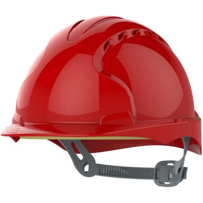 JSP AJF030-000-600 Belüfteter Helm Rot - Vented Helmet JSP AJF030-000-600 Belüfteter Helm Rot - Vented Helmet