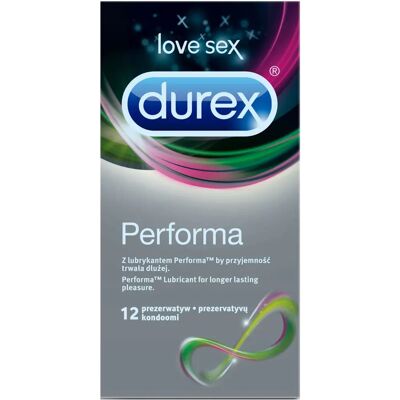 Durex Performa Kondome - Verlängertes Vergnügen - 12 Stk Durex Performa Kondome - Verlängertes Vergnügen - 12 Stk