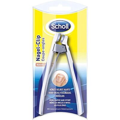 SCHOLL Nagelklipp - Rostfritt stål, silver, ergonomisk SCHOLL Nagelklipp - Rostfritt stål, silver, ergonomisk