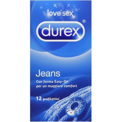 Durex Jeans Easy-On Kondome - 12 Stück Durex Jeans Easy-On Kondome - 12 Stück