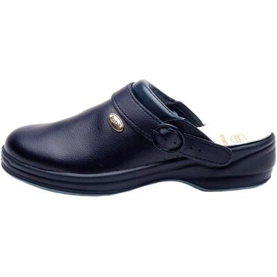 Scholl's Model F219021040 Unisex Marineblå Aftagelig Læder Indlægssål Sikkerhedssko Scholl's Model F219021040 Unisex Marineblå Aftagelig Læder Indlægssål Sikkerhedssko