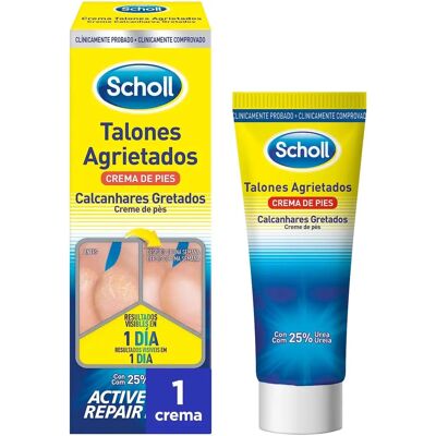 Dr. Scholl K+ Rissige Fersencreme - Befeuchtet & Repariert Haut Dr. Scholl K+ Rissige Fersencreme - Befeuchtet & Repariert Haut