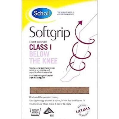 Scholl - Softgrip - Natural - L - Compression stocking Scholl - Softgrip - Natural - L - Compression stocking