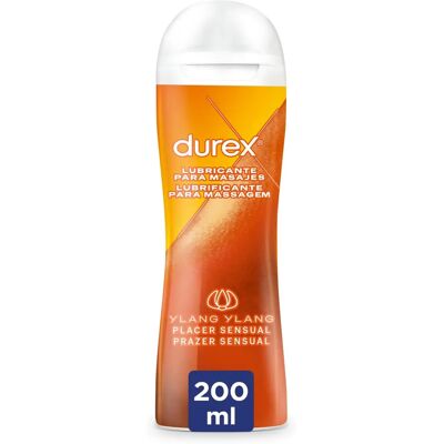 Durex Marca Ylang Ylang 2-em-1 Massagem e Lubrificante - Lubrificante Durex Marca Ylang Ylang 2-em-1 Massagem e Lubrificante - Lubrificante