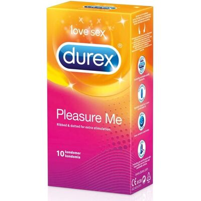 Durex Pleasuremax ribbede ja täplikkäät - Kondomit Durex Pleasuremax ribbede ja täplikkäät - Kondomit