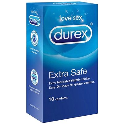 Durex Extra Safe 10 - Kondomit Durex Extra Safe 10 - Kondomit