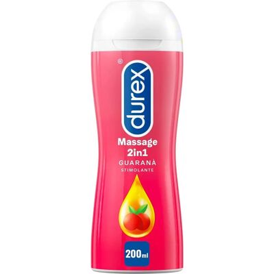Gel Massaggio e Lubrificante Durex Guaraná - 200 ml Gel Massaggio e Lubrificante Durex Guaraná - 200 ml